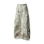 VINTAGE DETACHABLE STRAP EMBROIDERED PATCH CARGO PANTS