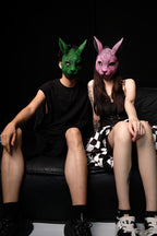 VIRAL BUNNY GIRL MASKHALLOWEEN ANNUAL PARTY DAY ANIMAL COSPLAY MASK