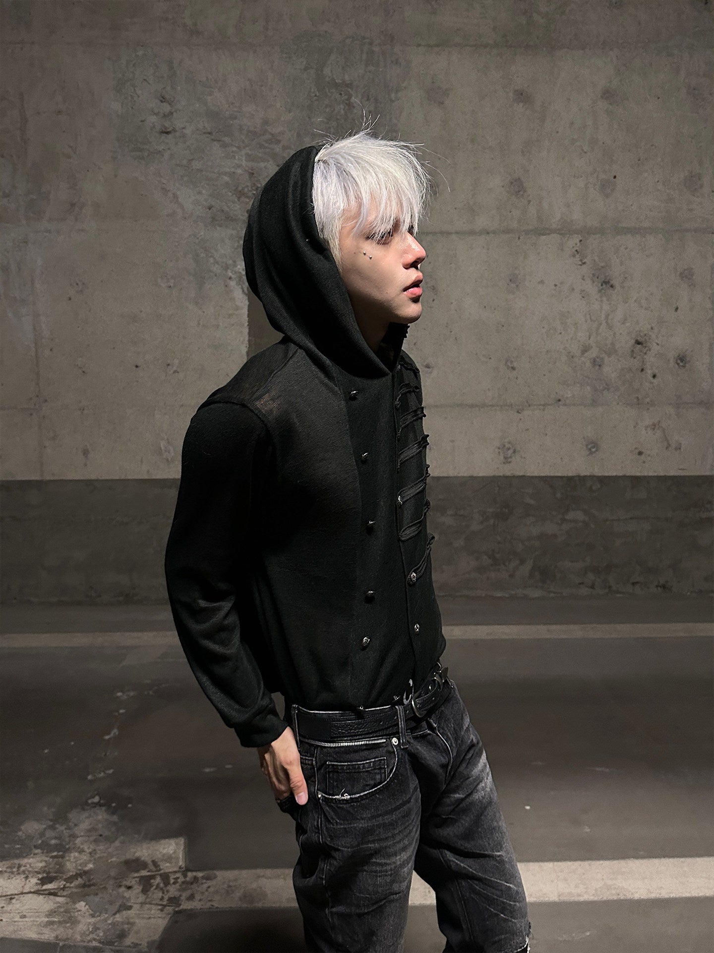 NAPOLEON COURT STYLE LIGHTWEIGHT SUN PROTECTION BREATHABLE HOODIE