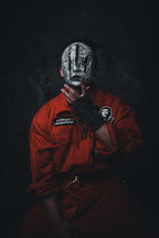 SCAR FACE LATEX HALF HOOD HORROR MASK, VIRAL HALLOWEEN MASK