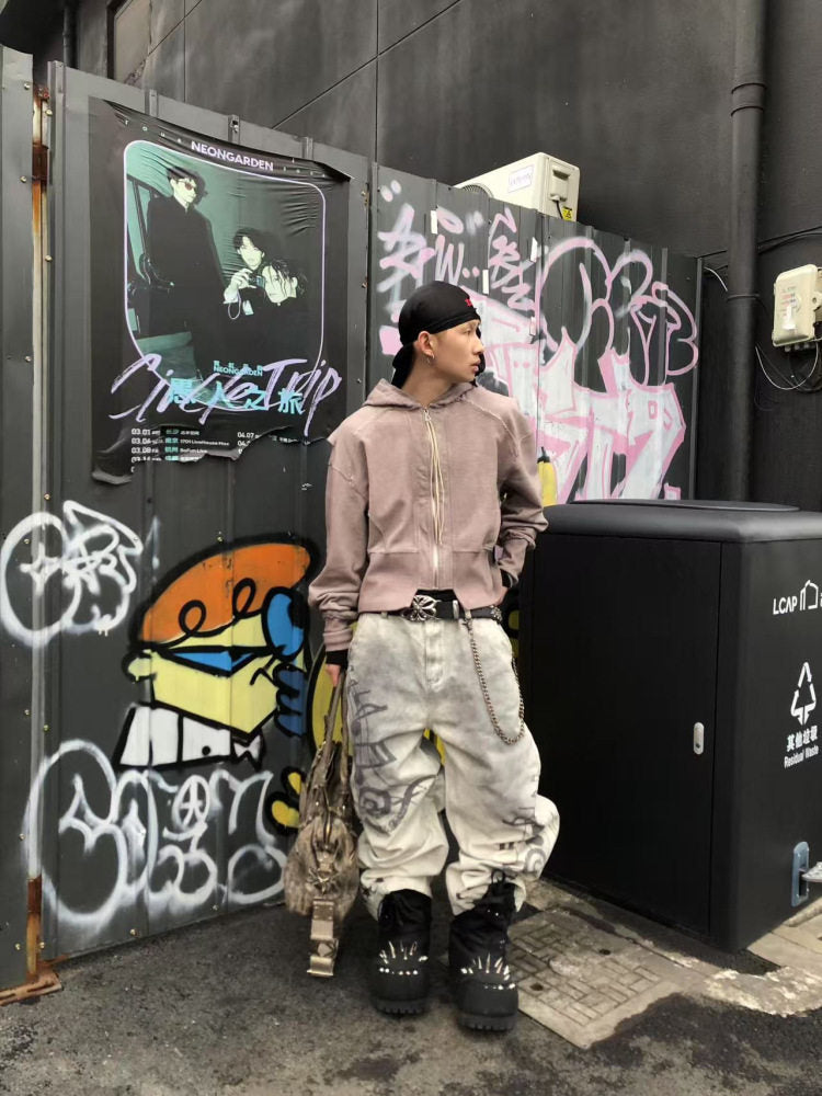 MUSIC NOTE OVERSIZED UNISEX PANTS