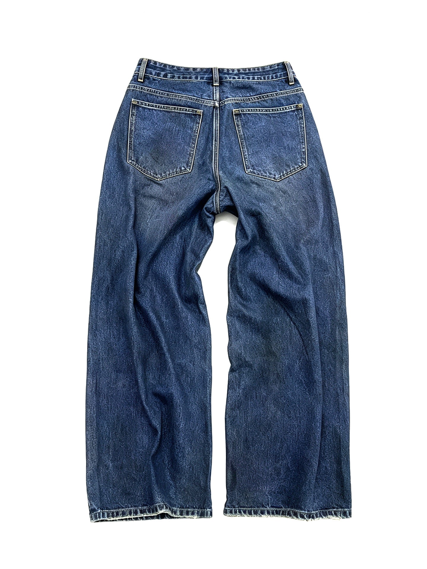 VINTAGE EMBROIDERED ADJUSTABLE WAIST CARGO PANTS