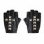 DARK PUNK STUDDED HALF-FINGER LEATHER GLOVES