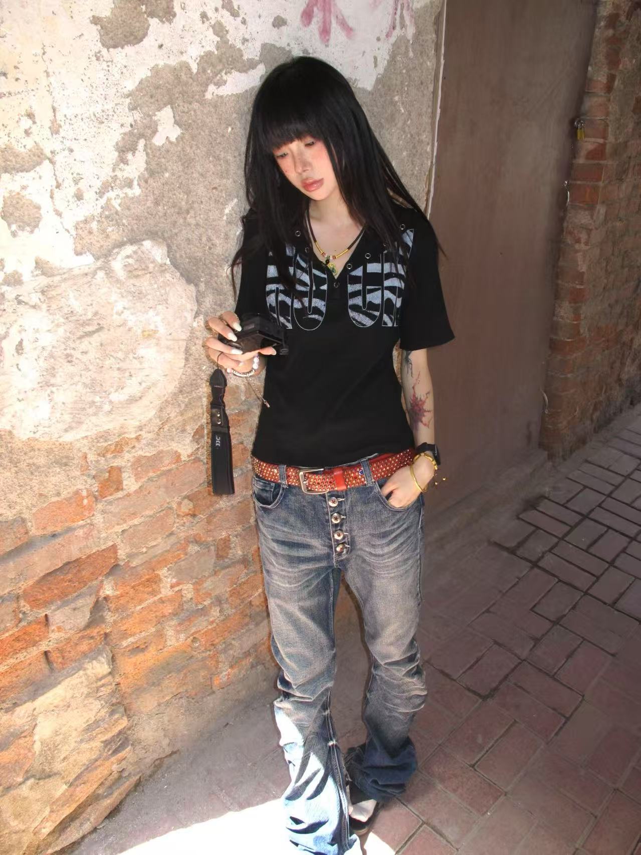 DARK STYLE TIGER PRINT UNISEX HOODIE