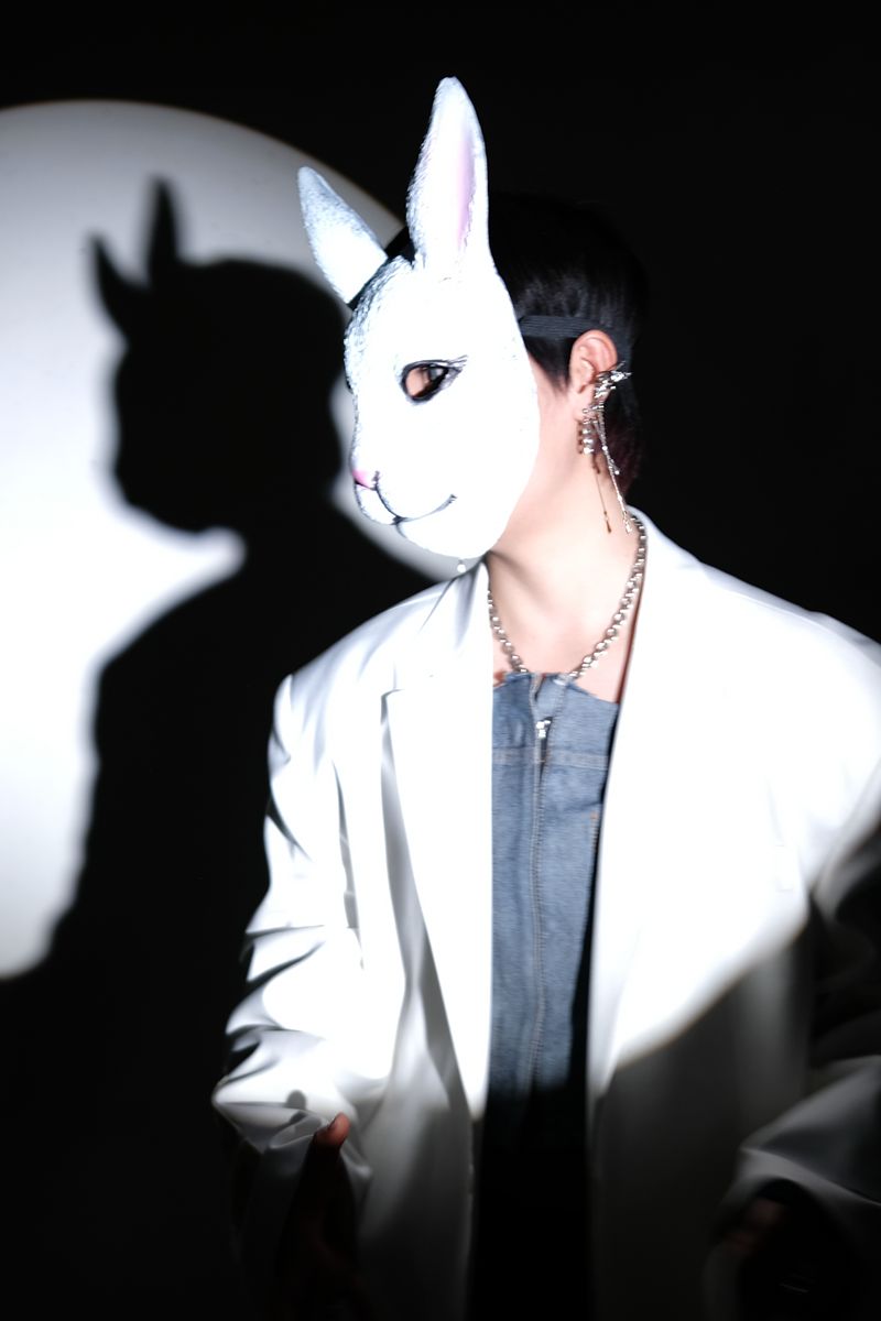 VIRAL BUNNY GIRL MASKHALLOWEEN ANNUAL PARTY DAY ANIMAL COSPLAY MASK