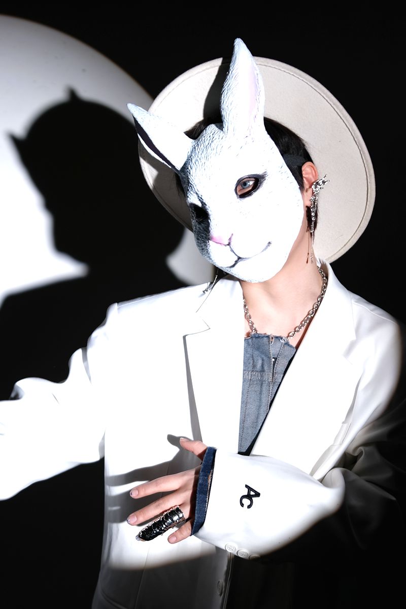 VIRAL BUNNY GIRL MASKHALLOWEEN ANNUAL PARTY DAY ANIMAL COSPLAY MASK