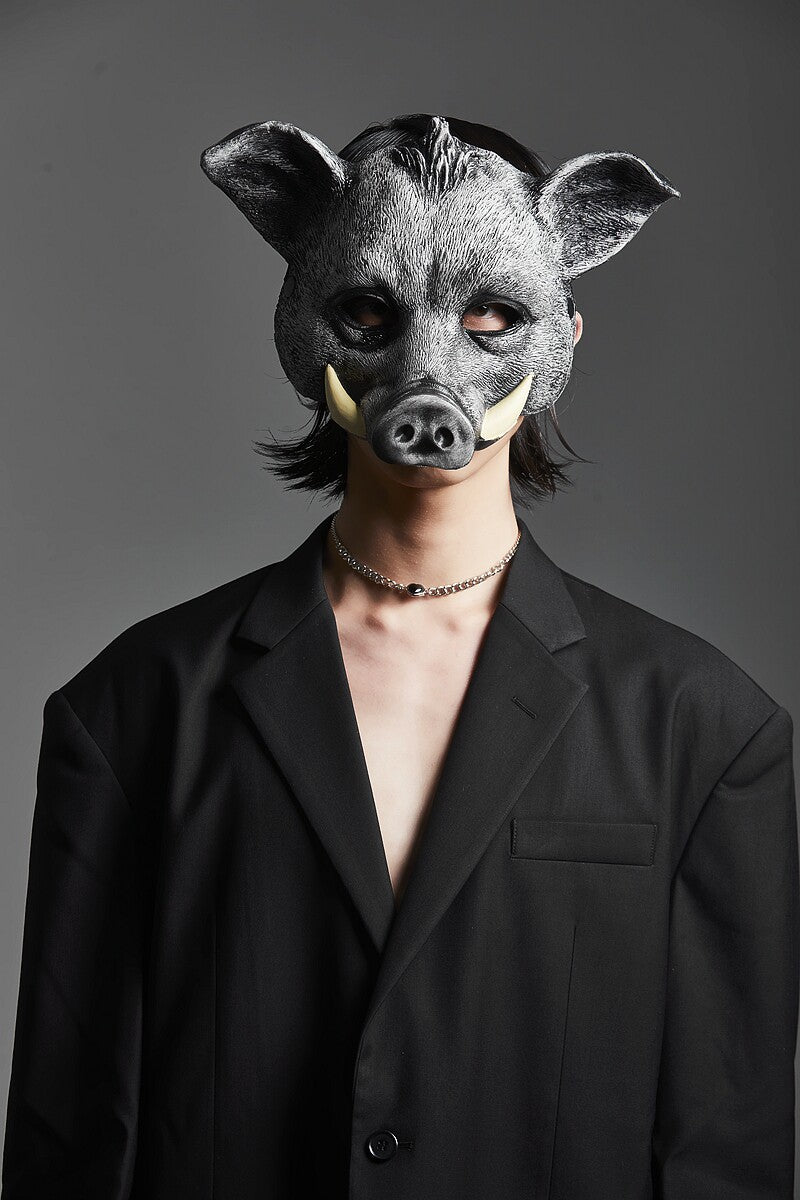 LARGE WILD BOAR FULL FACE MASK HALLOWEEN COSPLAY ANIMAL MASK