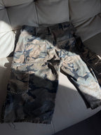 HEAVY-DUTY CAMOUFLAGE RIVET CARGO SHORTS