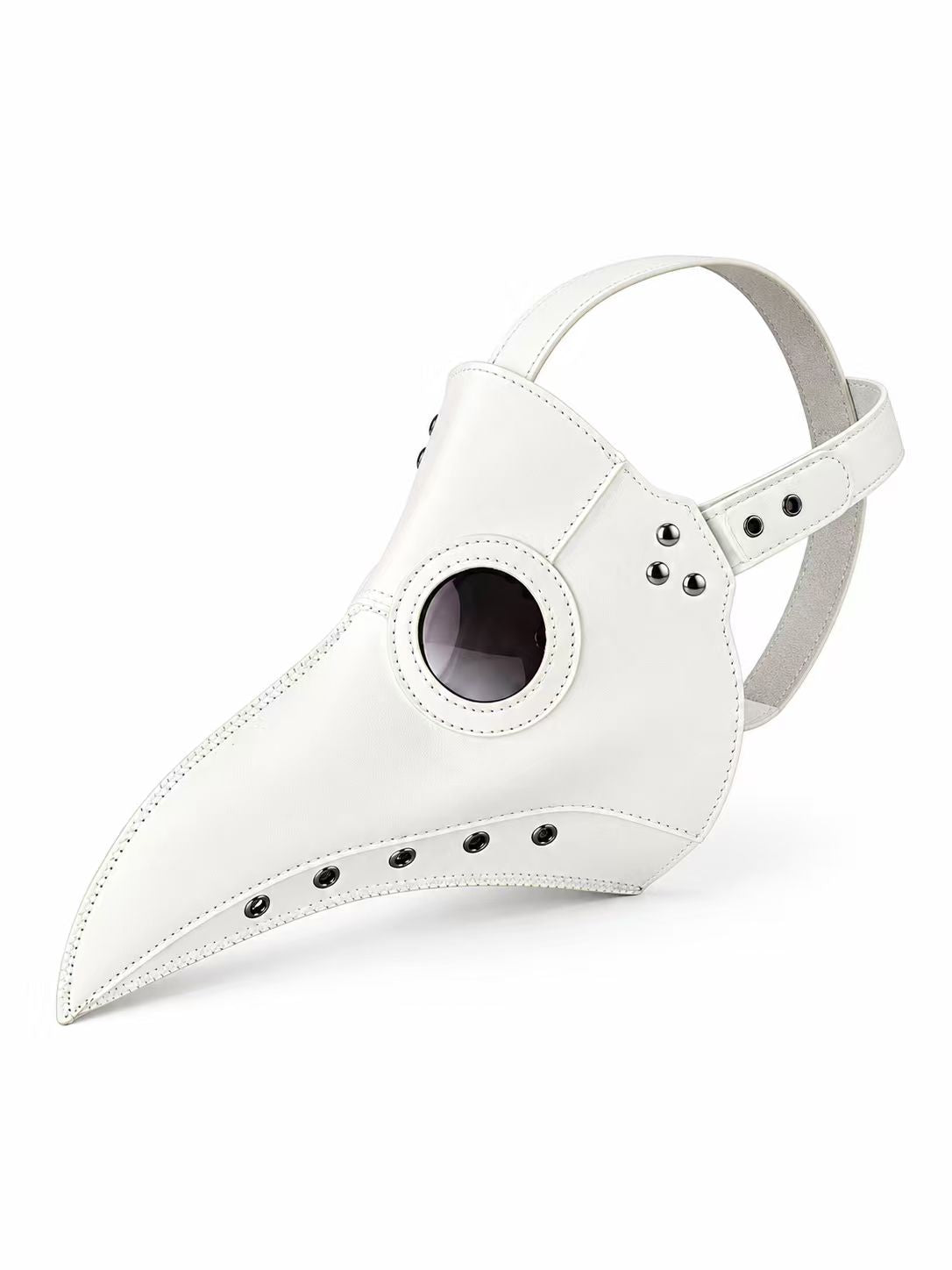 UNISEX STEAMPUNK RIVET HALLOWEEN COSTUME METAL MASK