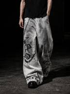 MUSIC NOTE OVERSIZED UNISEX PANTS