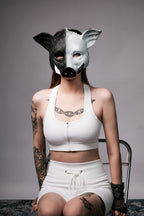 LARGE WILD BOAR FULL FACE MASK HALLOWEEN COSPLAY ANIMAL MASK