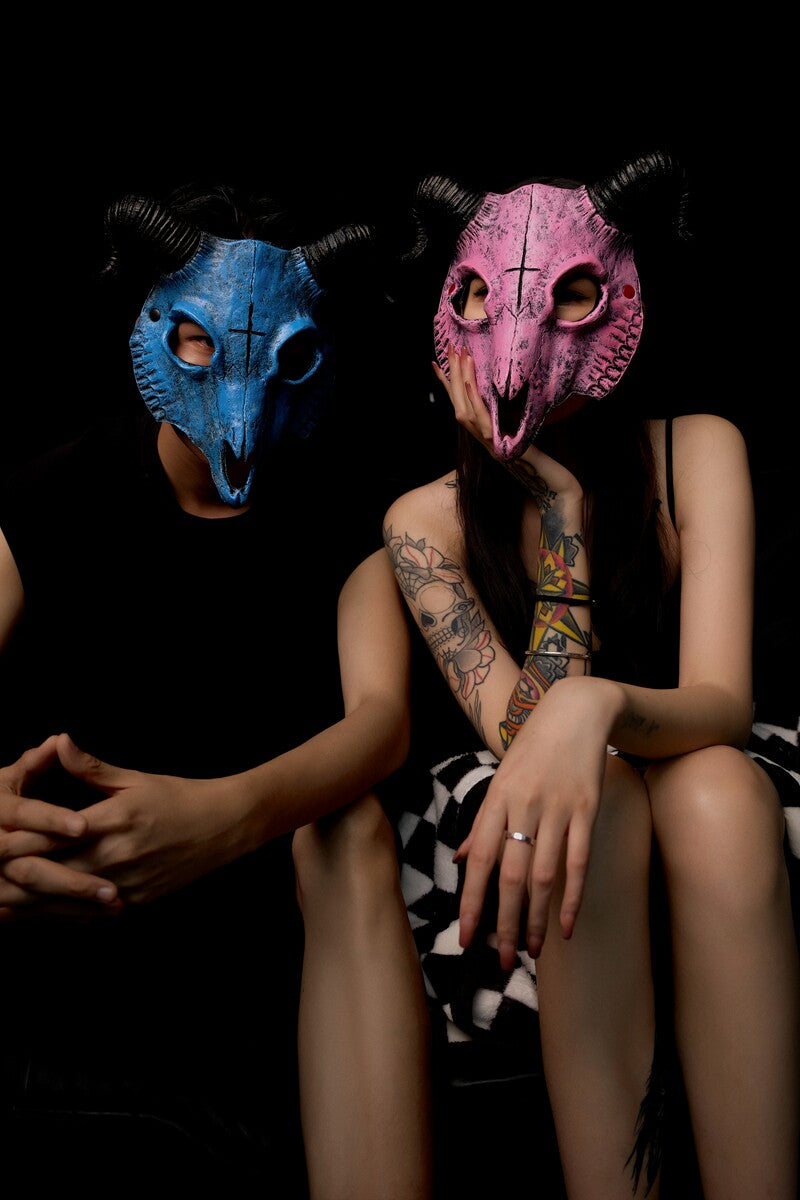 UNISEX FULL FACE PUNK COSPLAY STAGE & HALLOWEEN COSTUME MASK