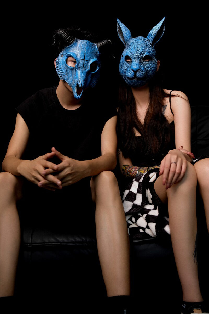 UNISEX FULL FACE PUNK COSPLAY STAGE & HALLOWEEN COSTUME MASK