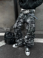 This alternative apparel with worn-in wash fashion delivers a vintage distressed look for edgy everyday styling.