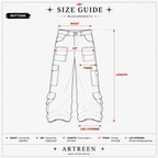 WAXED SPLICED 3D TEXTURE CASUAL HEAVY‑DUTY PANTS