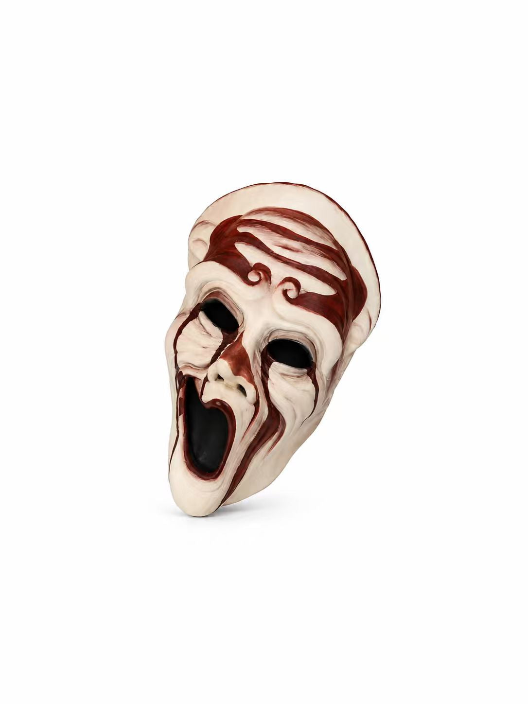 SCAR FACE LATEX HALF HOOD HORROR MASK, VIRAL HALLOWEEN MASK