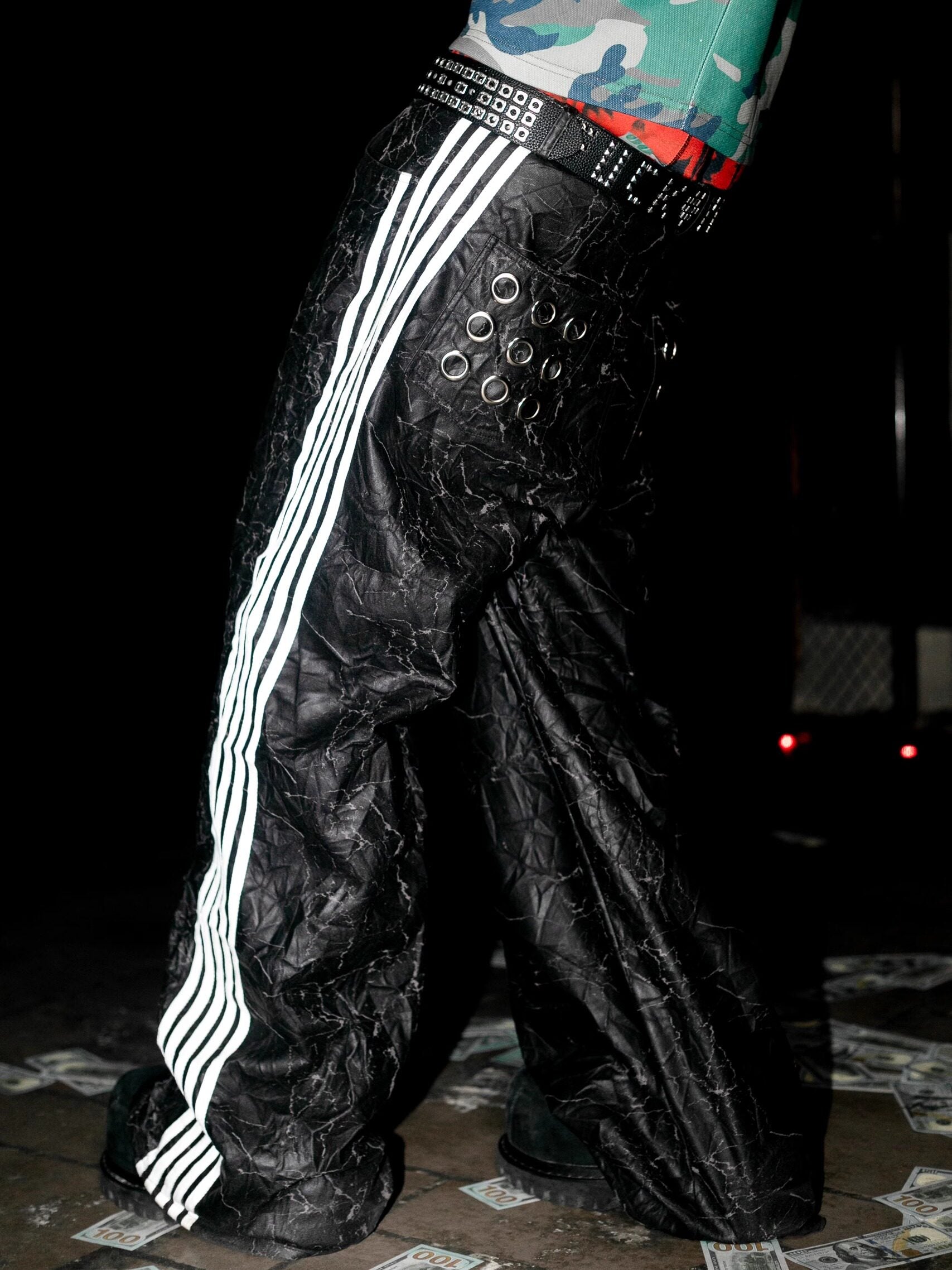 Bright hue vivid y2k trendy apparel, vibrant colors capture classic Y2K aesthetics.