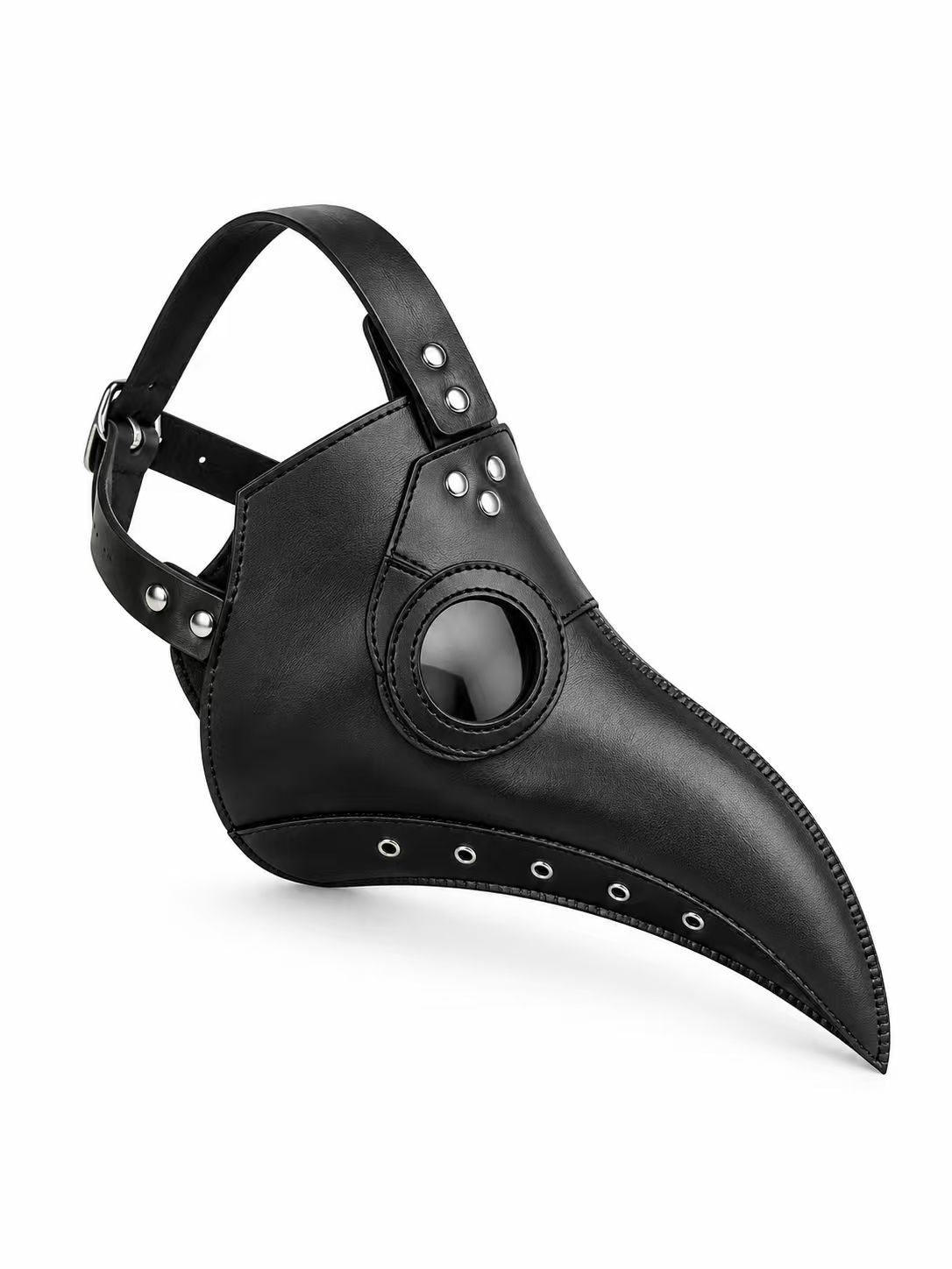 UNISEX STEAMPUNK RIVET HALLOWEEN COSTUME METAL MASK