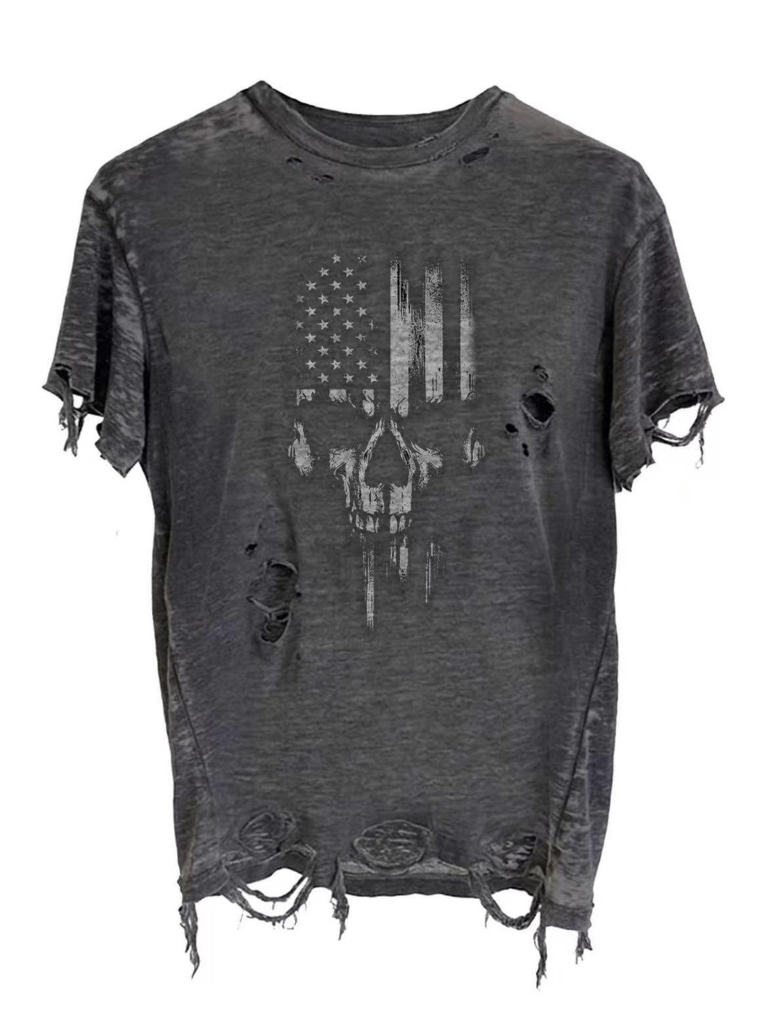 Dust-wash vintage oversized graphic tee adopts muted dust faded wash craft with retro vintage printed graphics.