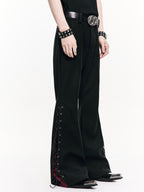Faded black ritual goth sweatshirt with muted worn wash and mysterious ritual-inspired detailing, offering a relaxed silhouette for somber dark goth layering.