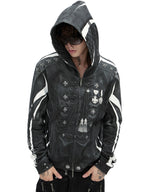 Ghost streetwear short with faded wash showcases vintage worn-in fading treatment and relaxed baggy cut, paired with subtle ghost graphic detailing. It merges eerie Halloween aesthetics with casual urban streetwear, lightweight and breathable for warm autumn days, ideal for everyday layered looks and spooky season fits.