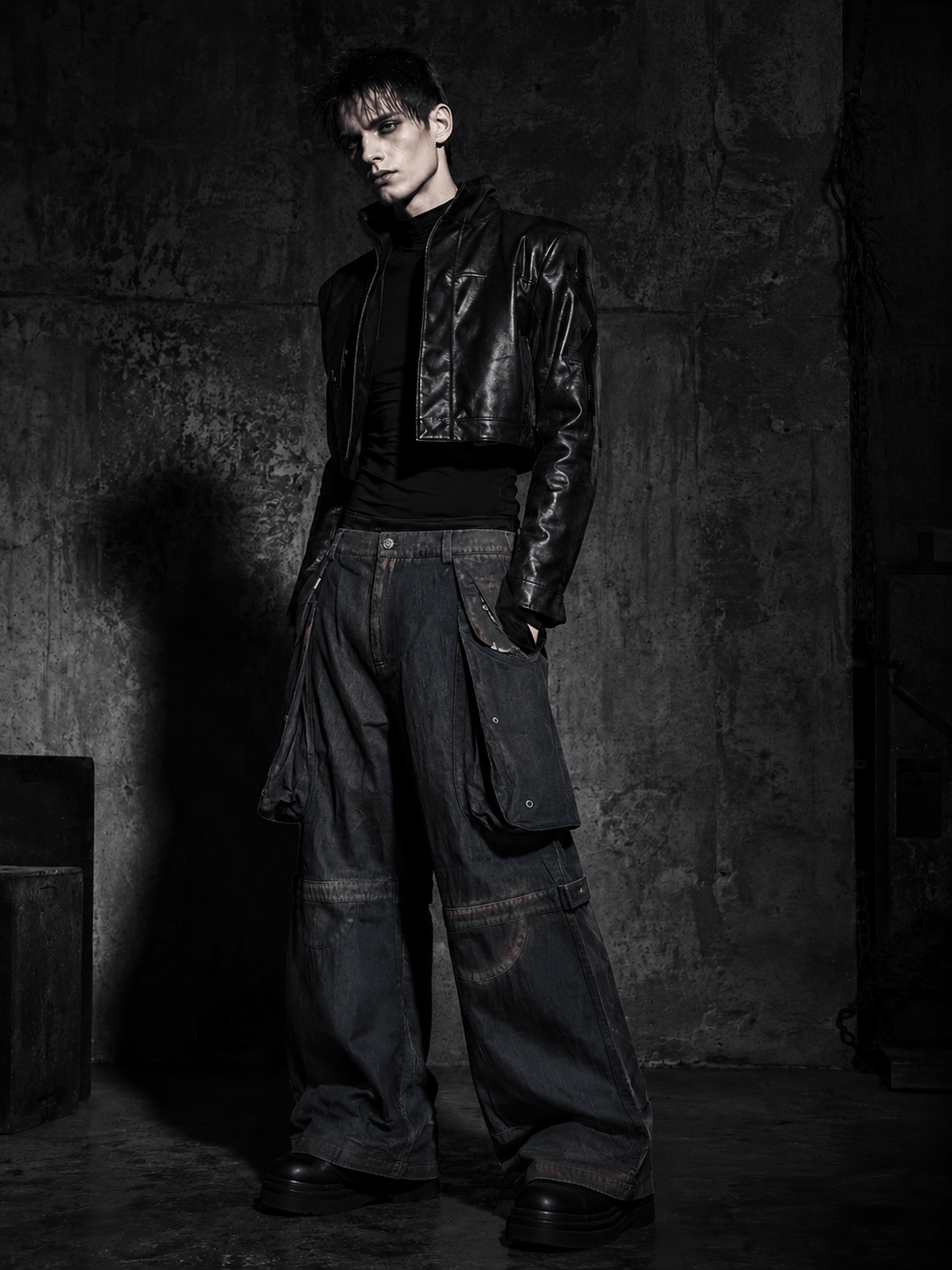 Half sweatshirt casual street fashion, stylish half-sleeve design balances comfort and breathability.