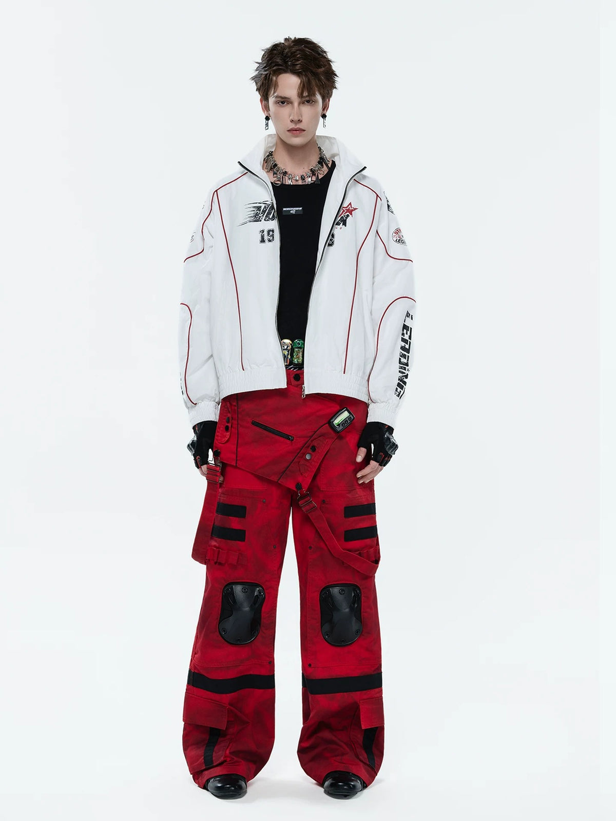 Hypebeast asymmetric zipper street coat highlights a unique offset zipper design and modern silhouette for head-turning streetwear looks.