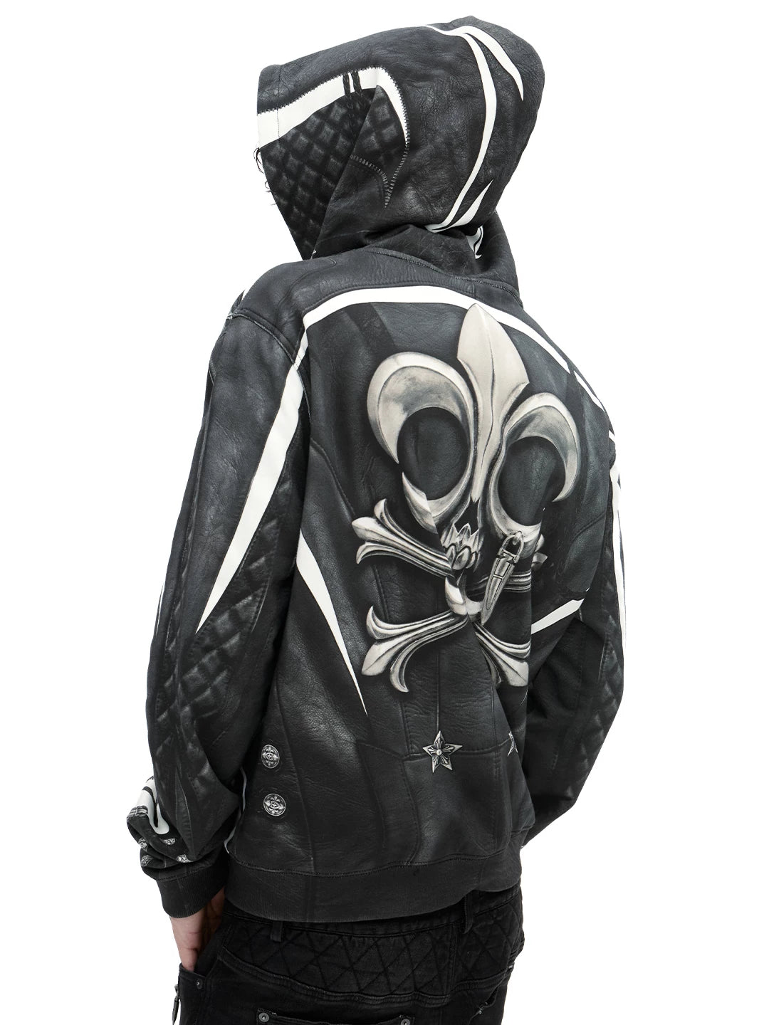 Monster mash graphic overshirt features bold retro monster mash prints and a loose open-front overshirt silhouette. Made from sturdy woven fabric, it brings fun vintage horror vibes mixed with modern streetwear edge. Great for layering over tees, ideal for Halloween events and everyday dark-casual styling.