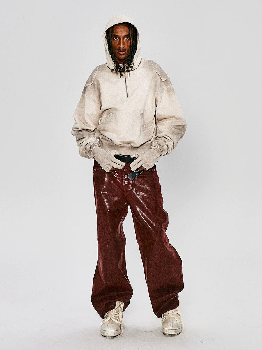 Multi-pocket urban street cargo jacket comes with abundant functional pockets and structured street silhouette, merging practical storage function with timeless city streetwear styling.