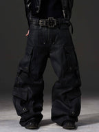 Niche design trendy street casual, featuring unique avant-garde detailing and underrated designer aesthetics.