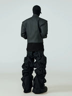 These occult bleach wash baggy jeans feature mysterious prints and a relaxed silhouette for edgy street fits.