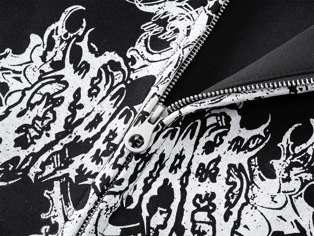 Panel splice urban casual hoodie, unique panel splicing design enriches layered visual effect.