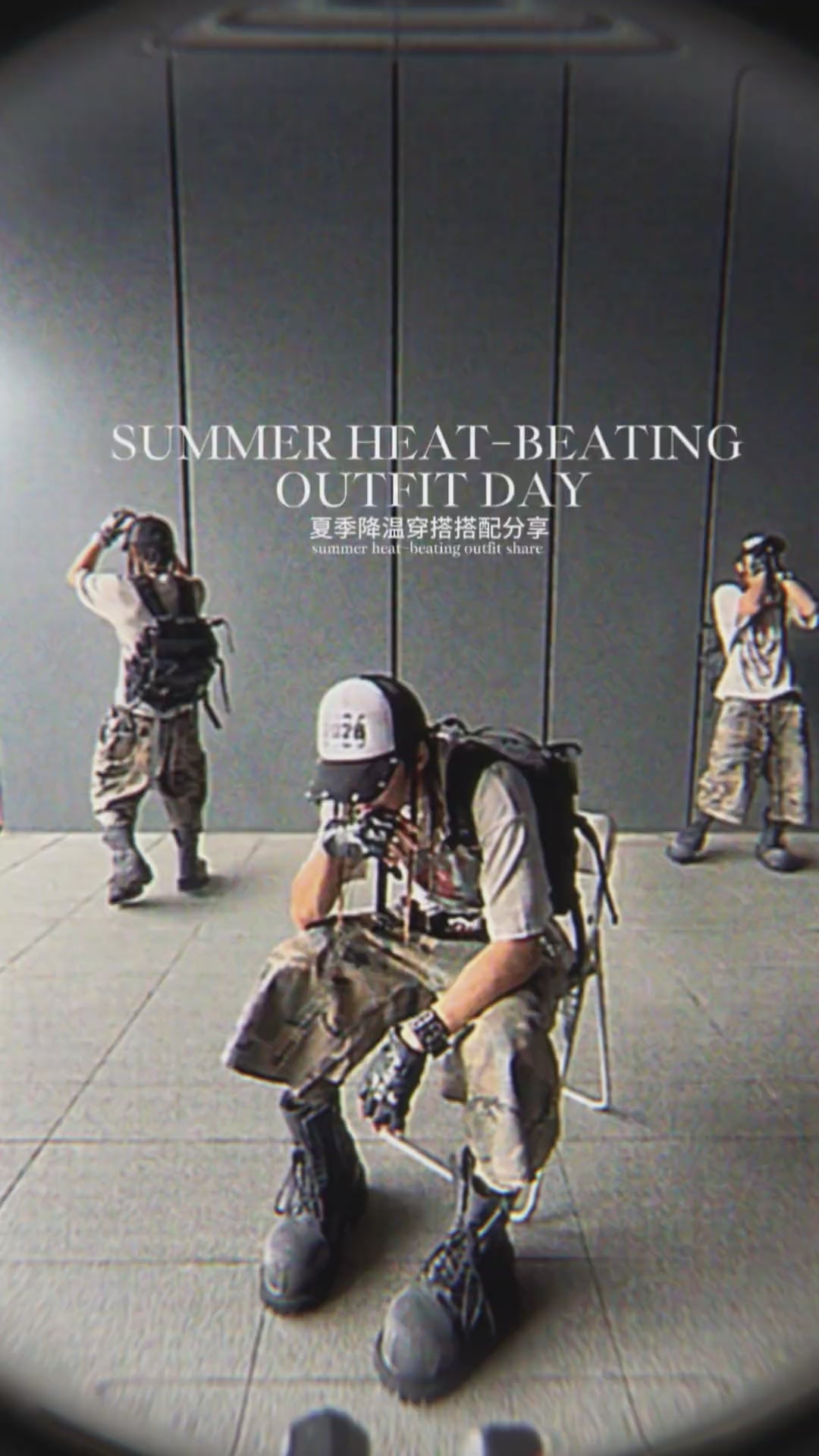 HEAVY-DUTY CAMOUFLAGE RIVET CARGO SHORTS