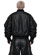 Retro track jacket with narrow stripe detail boasts classic slim stripe accents along seams and a vintage sport-inspired silhouette, blending nostalgic athletic heritage with clean modern streetwear versatility.
