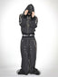 Side-stripe sporty street trousers, iconic side stripe detailing injects classic athletic flair, loose tailored cut balances mobility and trendy street aesthetics.