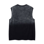 Slogan lettering urban street casual top, bold vintage slogan lettering printed design infused with classic urban streetwear attitude.