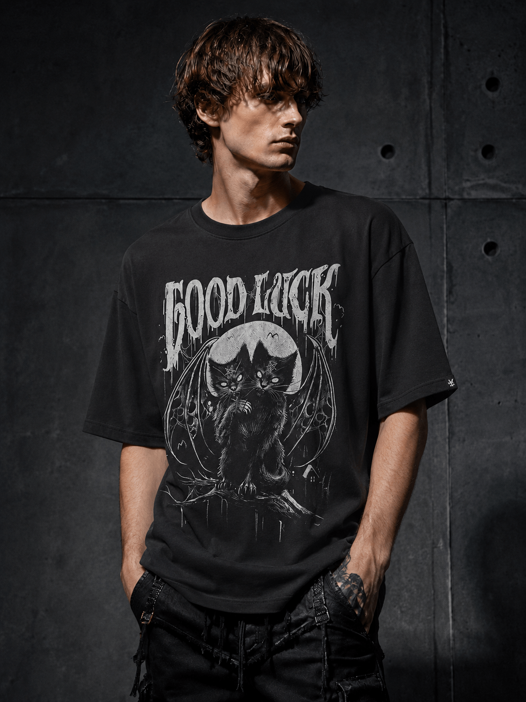 classic straight-fit workwear distressed denim brings relaxed daily silhouette, soft faded texture pairs well with simple tees and boots for casual street looks