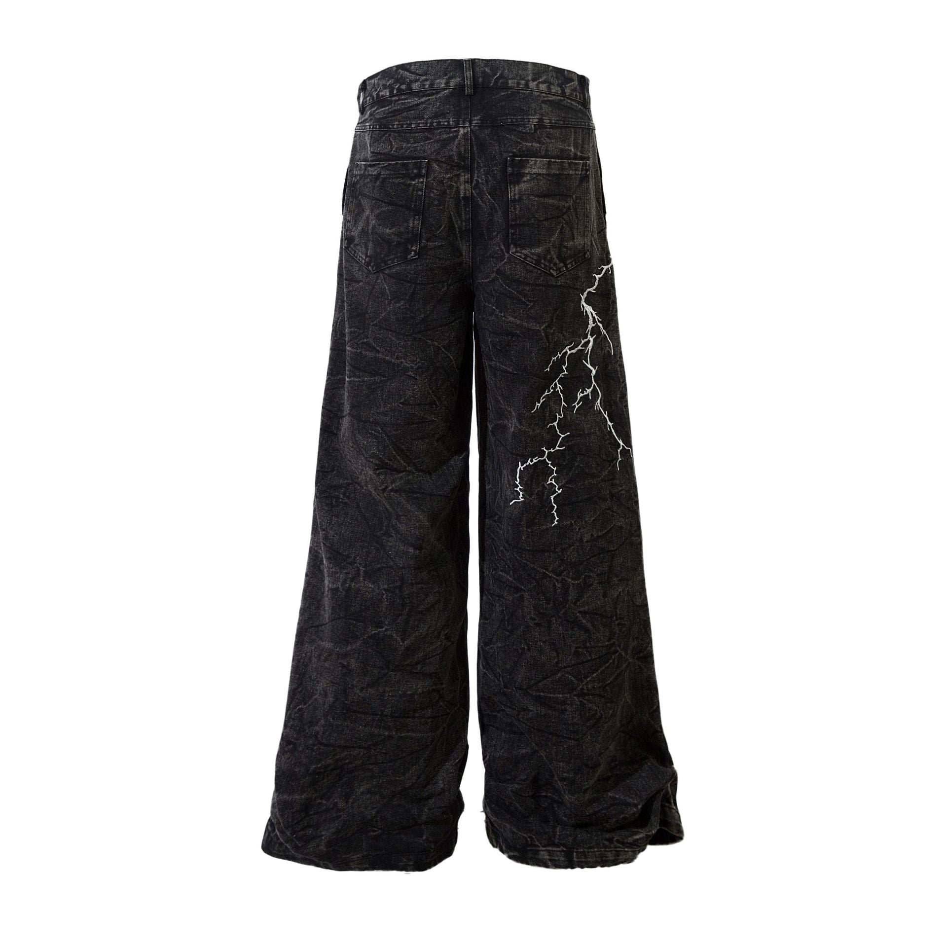 Relaxed straight leg cut, sturdy stitching and durable construction for daily wear and practical functionality.